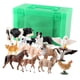 thumbnail image 4 of Los Mini Animales De Granja Figuran El Juguete Encantador Del Rompecabezas De La Colección De Los Plásticos Para Los Ni?os, 4 of 5