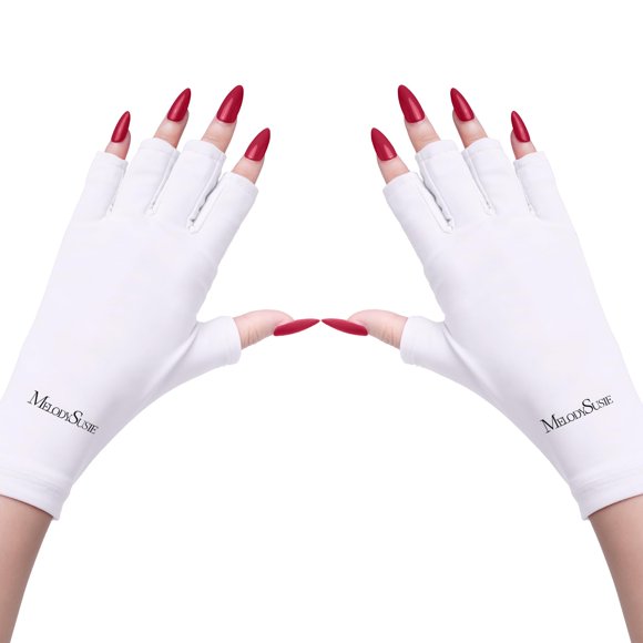 Guantes UV MelodySusie sin dedos UPF 50+ Nylon