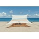 thumbnail image 1 of Carpa de playa Neso Tents Grande, 2,1 m de altura, 2,7 x 2,7 m (arcoíris), 1 of 9