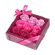 thumbnail image 2 of Juego De Jabón Con Flores De Rosas En Caja De Regalo Cuadrada De 13,5 X 13,5 X 5 Cm Para El Día De La Madre Elegante Degradado Rosa, 2 of 3
