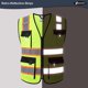 thumbnail image 2 of Chaleco Reflectante JKSafety JK220 Malla 4 Cintas, 2 of 3