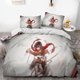 thumbnail image 1 of Invad-e on Tita-n Eren Levy-i Anime Soft-t 3D Printe -- d Duvet Co-ver Bedding- Set with -Co-mfort-er Cover, 1 of 5