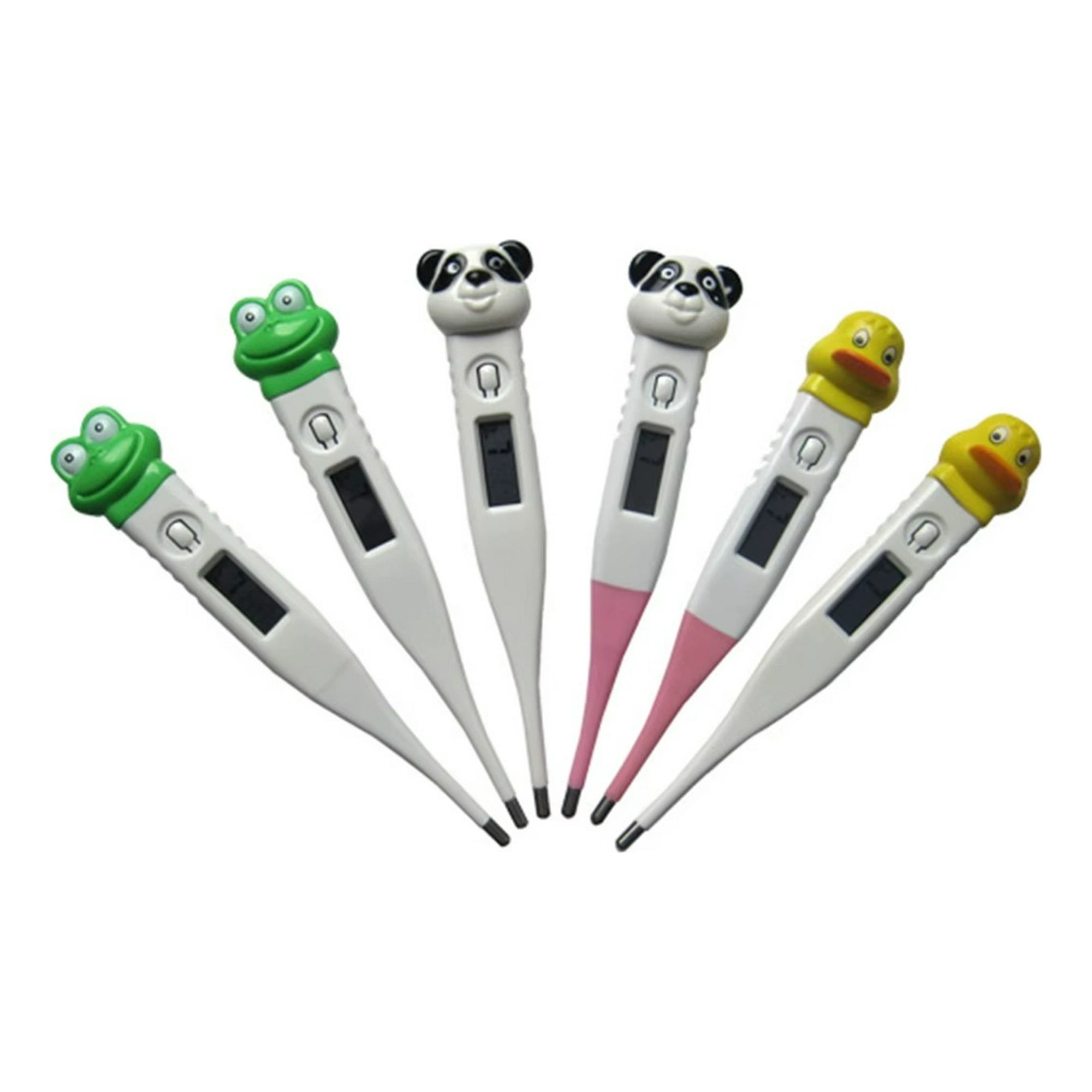 Genérico - Set 5 Termómetro Digital Bebé Niño Dibujos Animados Lau