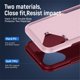 thumbnail image 4 of Para Apple iPhone 16 Plus Funda a Prueba de Golpes Resistente Protección de Cuerpo Completo de Alta Resistencia a Prueba de Polvo/caídas Cubierta Funda, Rosa, para iPhone 16 Plus, 4 of 7