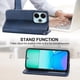 thumbnail image 5 of Funda Flip FOXDOCK para Xiaomi POCO M6 Pro 4G , Estilo Billetera con Diseño Rombo, Correa de Mano y Soporte, Uso Diario, 5 of 6