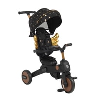 Voyage - Triciclo 360° 6 En 1 Negro Dorado Apolo