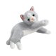 thumbnail image 2 of Gato Realista De Peluche Coleccionable Regalo De Cumplea?os Adorable Abrazable Realista Gris, 2 of 5