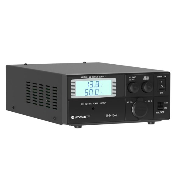 Fuente de alimentación de banco Jesverty 60 A 13,8 V/9‑15 V con ventilador