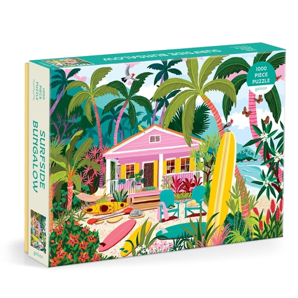Rompecabezas Galison Surfside Bungalow 1000 Piezas