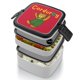thumbnail image 4 of Corduroy Fiambrera de Doble Capa, Contenedor de Almuerzo Portátil Apilable, Almacenamiento de Alimentos Hermético a Prueba de Fugas, 1000ml, 4 of 6