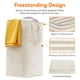 thumbnail image 2 of Cesto de ropa Lifewit, tamaño grande, plegable, 2 unidades, 160 L, color beige, 2 of 3