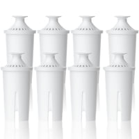 Filtro De Agua De Repuesto Aqua Crest Para Jarras Brita De 8 Unidades