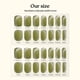thumbnail image 5 of Tiras de gel para uñas Heyhae Hey, Olive You Cat‑Eye, 5 of 8