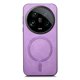 thumbnail image 1 of Magnetic Slim Case for Xiaomi 14 Ultra 5G with Camera Guard & Anti-Scratch Back Purple, 1 of 5