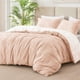thumbnail image 1 of Juego de edredón Love's cabin Dusty Rose Pink Queen Size, 3 piezas, 1 of 3