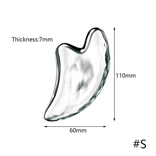 Natural Resin Gua Sha Scraper Board Massage Jade Guasha Stone For Chin Neck Face Lifting Wrinkle Remover SPA Beauty Care Tool