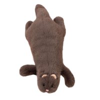 Magideal - Almohada De Peluche De Hurón, Decoración Para El Hogar, Bonitos Regalos De Cumpleaños, Es Decir, Muñeco De Hurón De Dibujos Animados, Juguete Para Niñ Gris