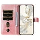 thumbnail image 3 of Funda con Cremallera para Honor 100 Pro, Carcasa Cartera de Cuero PU con Soporte y Tarjetero, 3 of 6