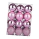 thumbnail image 5 of 24x Bolas De Navidad Decoración Del Hogar Adornos De Árbol De Navidad Para Fiesta Hogar Vacaciones Rosa, 5 of 5