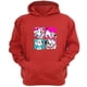 thumbnail image 1 of Polerón Canguro 101 Perritos Manchas Rojo Talla L Unisex, 1 of 1