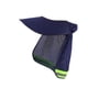 thumbnail image 4 of Casco De Seguridad Con Ala Ancha, Parasol, Transpirable, Para Actividades Al Aire Libre, Protector De Cuello, Color Azul Y Negro, 4 of 5