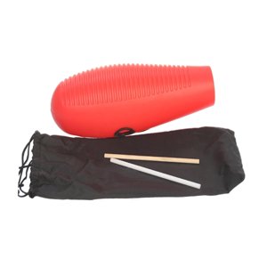 Bothyi - Educación Del Instrumento Güiro Instrumento De Percusión Latino Para Presentaciones En Vivo Rojo