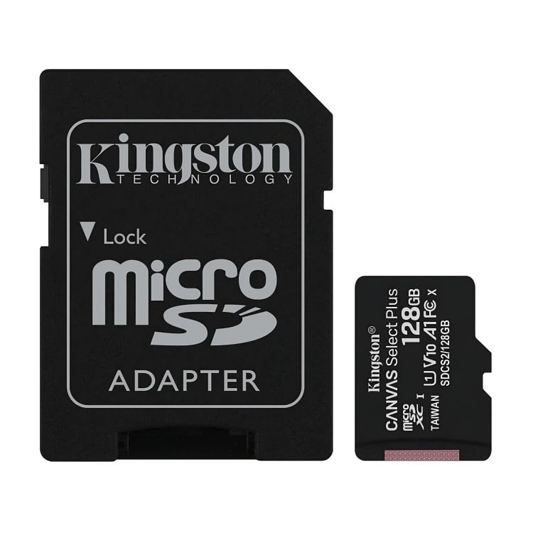 Kingston - Memoria Microsd C/adapt Select Plus 128gb Sdcs2/128gb