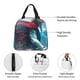 thumbnail image 5 of Thor Bolsa Térmica Portátil con Forro de Aluminio Grueso, Bolsa Térmica Impermeable y Hermética para Trabajo, Escuela y Picnic, Nevera Portátil para Entrega de Comida para Adultos y Niños 22*20*13cm, 5 of 6