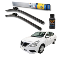 Plumillas Hella Cleantech Para Nissan Versa 2012-2019