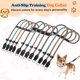 thumbnail image 5 of Collar Deslizante para Perros, Cuerda de Nylon Reflectante Sin Tirones con Tope Ajustable, (L-26 Pulgadas, Gris/Rojo), Destinado para Entrenamiento, 5 of 7