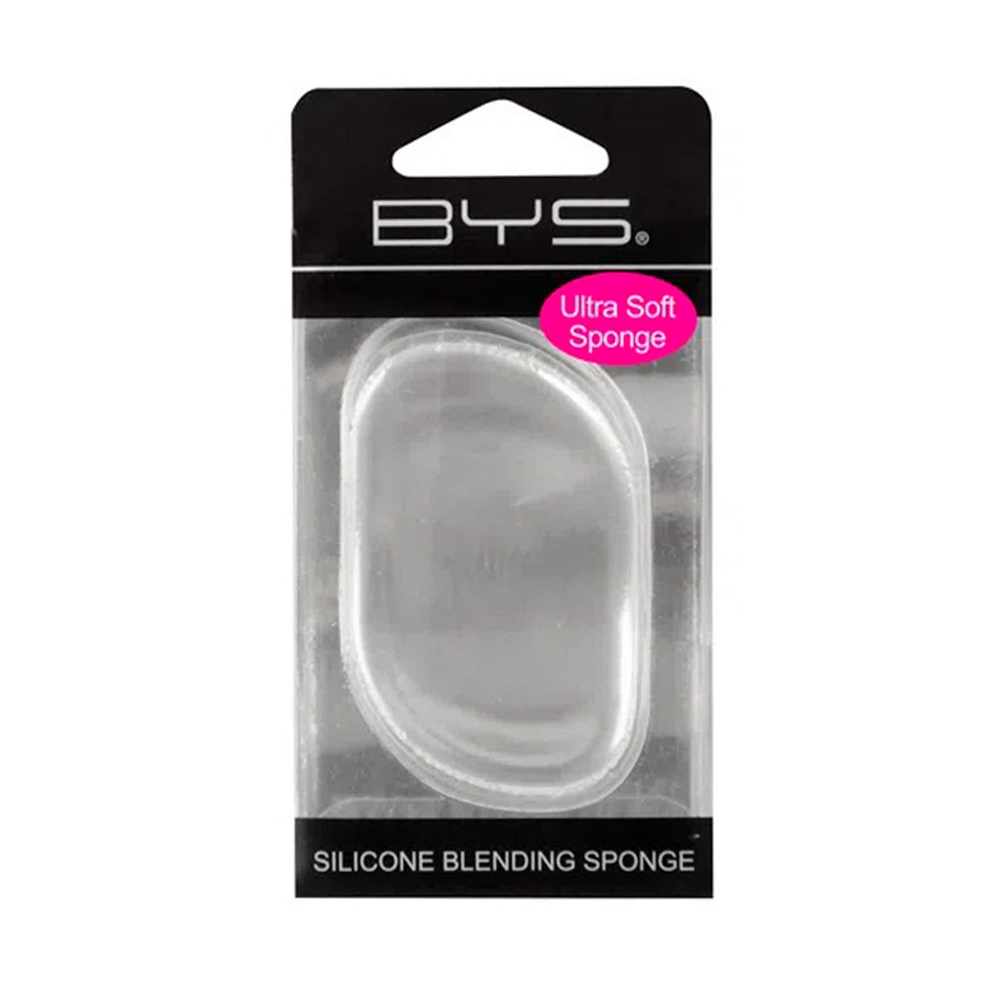 Bys - Esponja De Silicona Forma Ovalada Transparente