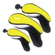 thumbnail image 5 of Cubiertas De Cabezas De Golf Cubiertas De Malla Intercambiables Bosque De Cuello Largo De Gran Tama?o Amarillo, 5 of 5