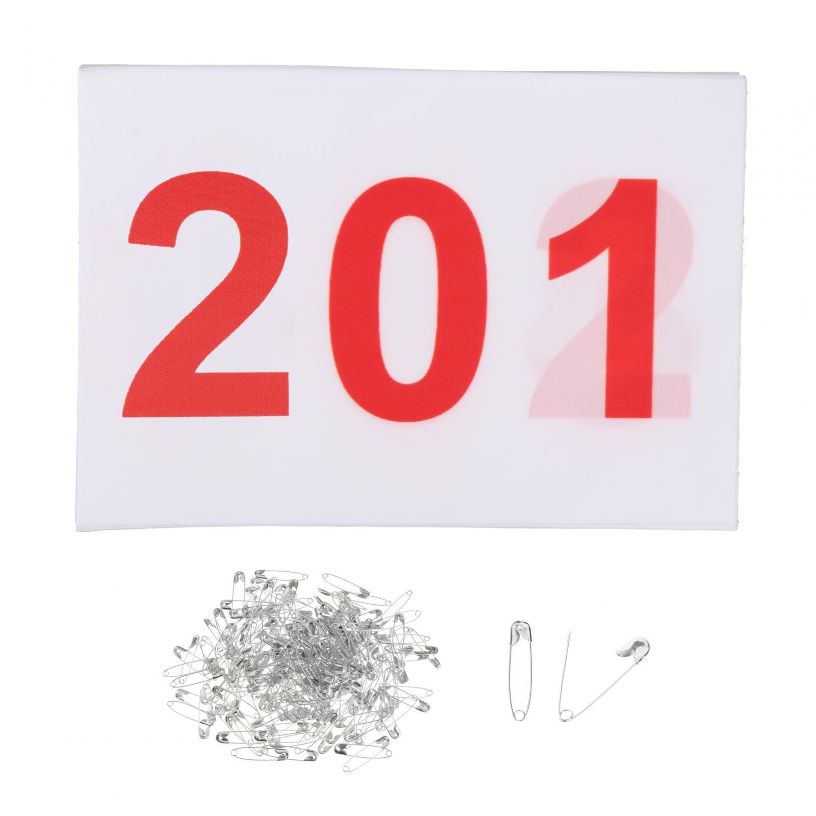 Ioensy - 100 Piezas Dorsales De Carrera Numerados Dorsales De Carrera 100 Números Números De Carrera De Atletas Del 201 Al 300