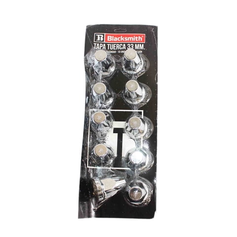 Gotek - Tapa Tuerca Cromada 32-33 Mm - Estándar-A Presion