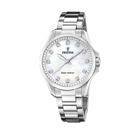 Reloj F20654/1 Festina Crema Mujer Solar Energy