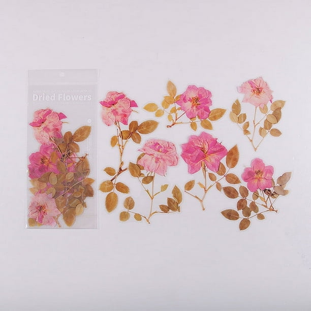6pcs/pack Flower Shop Series Decorative Stickers - Perfect for Scrapbooking, Labeling, Diary Albums & More!