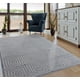thumbnail image 2 of Alfombra decorativa United Weavers Cascades Tehama azul geométrica, 2 of 5