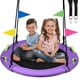 thumbnail image 1 of Columpio con forma de árbol HeyZoo para niños (101,6 cm, 408,23 kg), color morado, 1 of 6