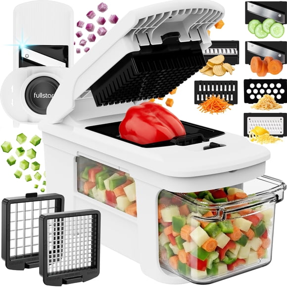 Cortador de alimentos Fullstar XL 8 en 1 para vegetales