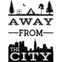 Rienda Libre Graphics - Decomural Away From The City Ws-46153