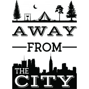 Rienda Libre Graphics - Decomural Away From The City Ws-46153