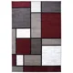 thumbnail image 2 of Alfombra pequeña 160x200 cuadro burdeo wym, 2 of 3