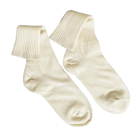 Calcetines Beige Algodón Niño - Talla 1/2 AÑOS
