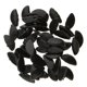 thumbnail image 1 of 25 Pares De Almohadillas Nasales De Silicona De Forma Ovalada De 15 Mm, Negras, 1 of 3