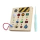thumbnail image 4 of Tablero Sensorial De Madera LED Con Botones Avión De Juguete Para Niños Pequeños Niños Niños Niñas, 4 of 5
