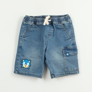Short Niño Azul Denim Sonic