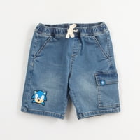 Short Niño Azul Denim Sonic