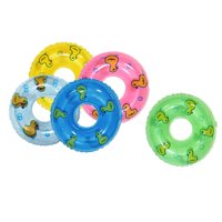 Bothyi - Mini Anillos Flotantes Para Natación, Juguete De Baño Para Bebé, Decoración, Suministros De Paisaje, 5 Uds.