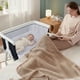 thumbnail image 3 of Cuna Colecho Moises Bebe Mecedora 6 Alturas Safe&soft Gris Oscuro, 3 of 5