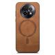 thumbnail image 5 of Magnetic Slim Case for Realme 13 Pro Plus 5G with Camera Guard & Anti-Scratch Back Brown, 5 of 5